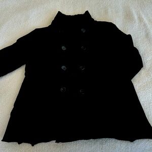 Frank & Eileen Belfast Jacket 
Black Triple Fleece Size M